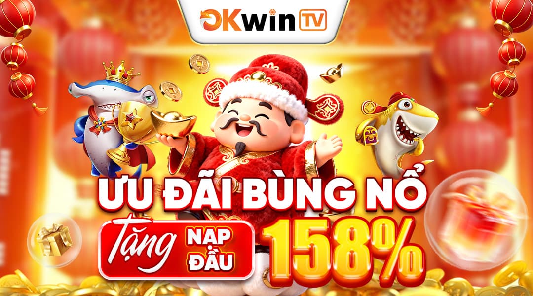 Ưu đãi bùng nổ tặng 158% cho đơn nạp đầu!